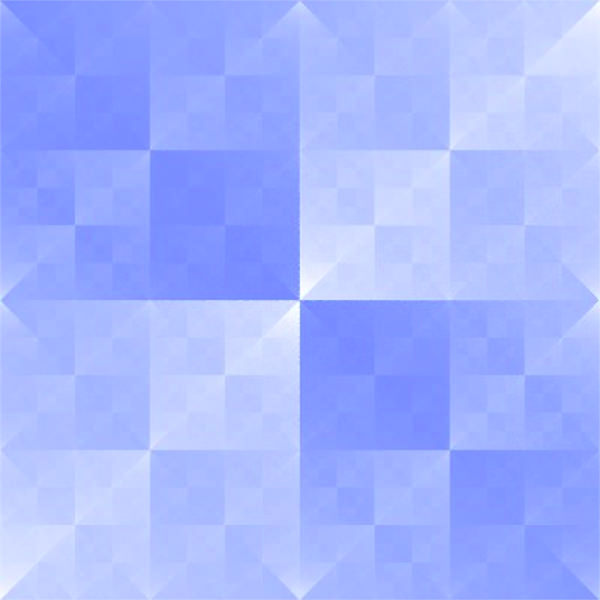 Baby Blue Sierpinski Square Fractal Background