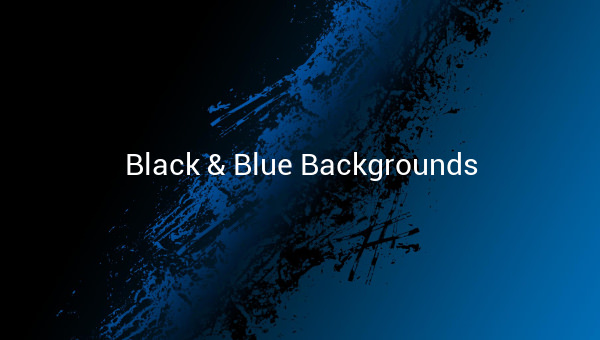 Black & Blue Backgrounds