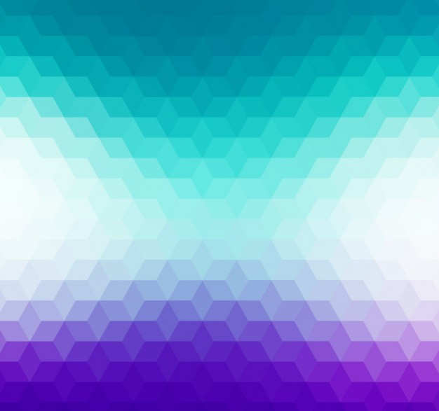 Blue Geometric Background in Gradient Style