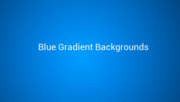 Blue Gradient Backgrounds