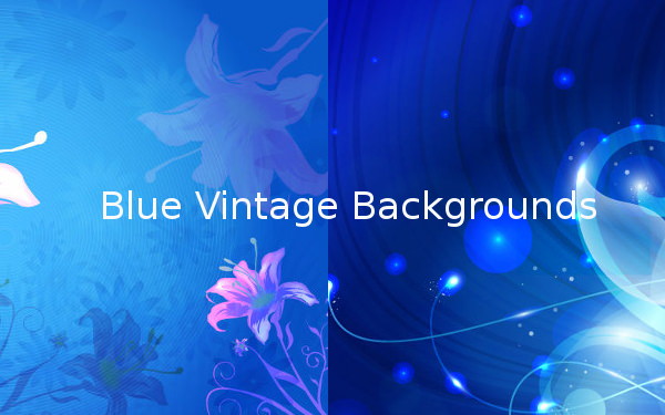 Blue Vintage Backgrounds