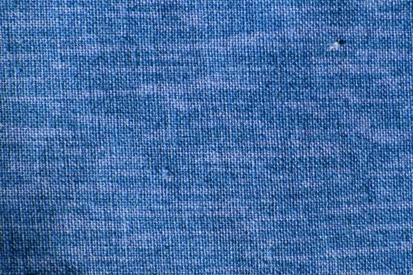 Blue Woven Fabric Close Up Texture