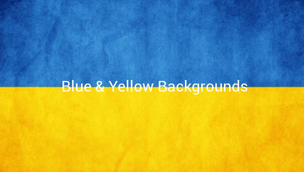 Blue & Yellow Backgrounds