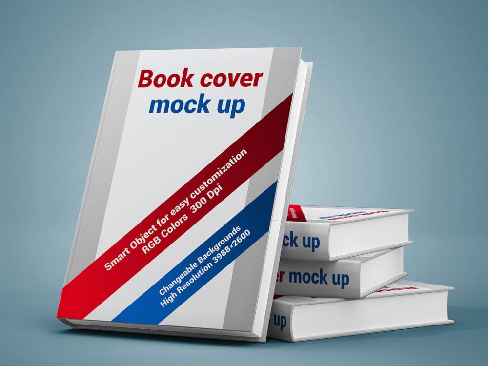 Book Cover PSD Mockup Template Free