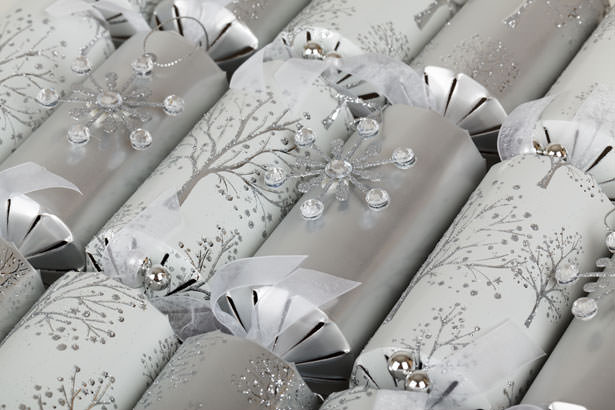Christmas Crackers Glittery background