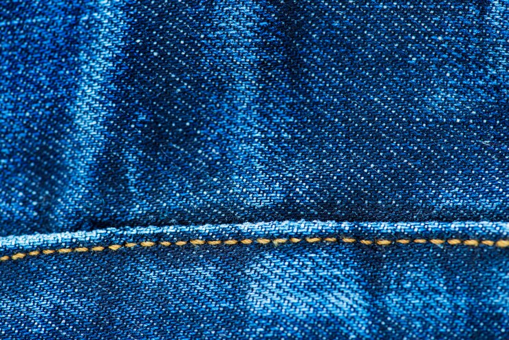 Closeup of Denim Pattern for Photoshop