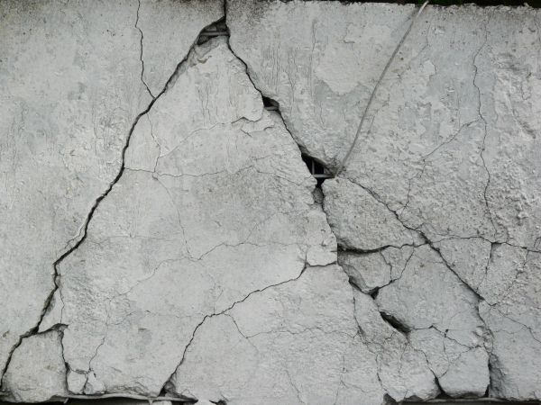 Cracked White Concrete Texture For Free