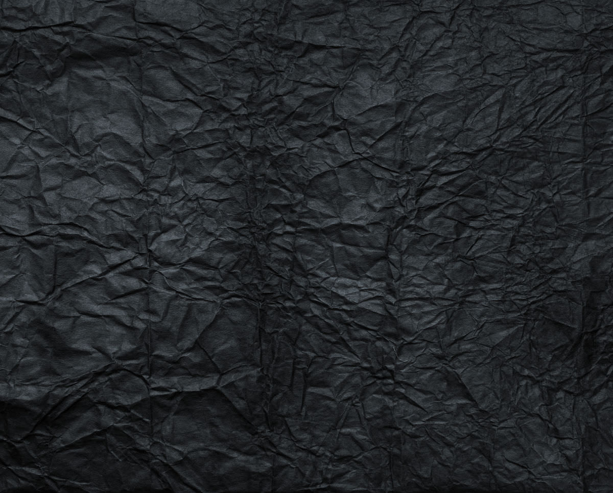 Creased Black Paper Texture