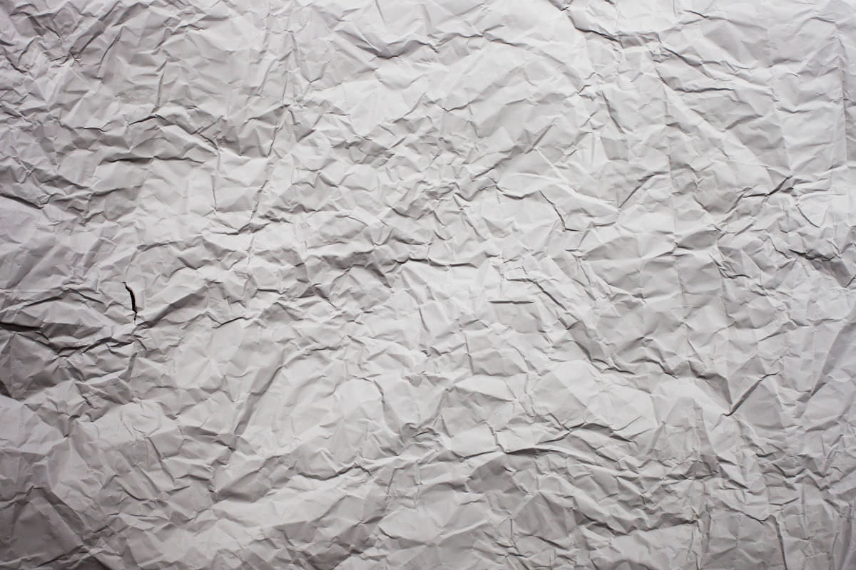 Creased White Paper Texture