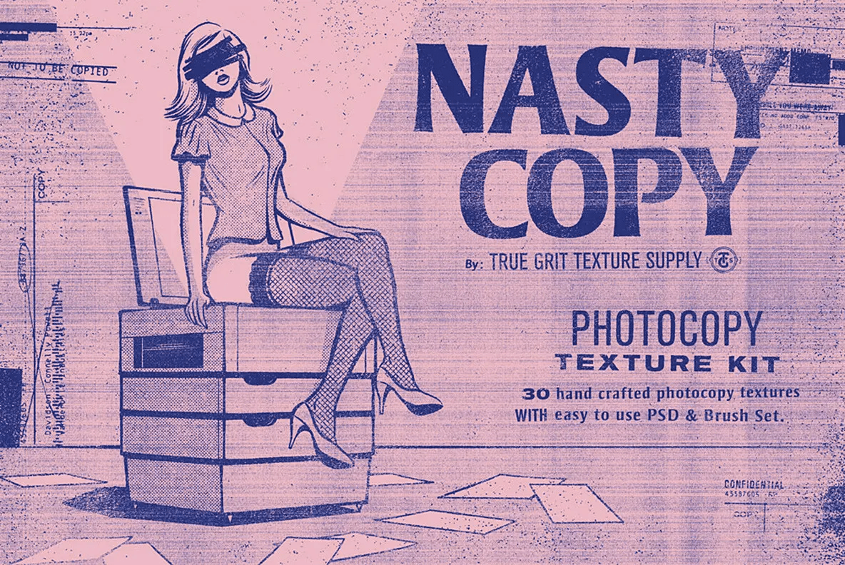 Create Realistic Photocopy Effects With Nasty Copy Photocopy