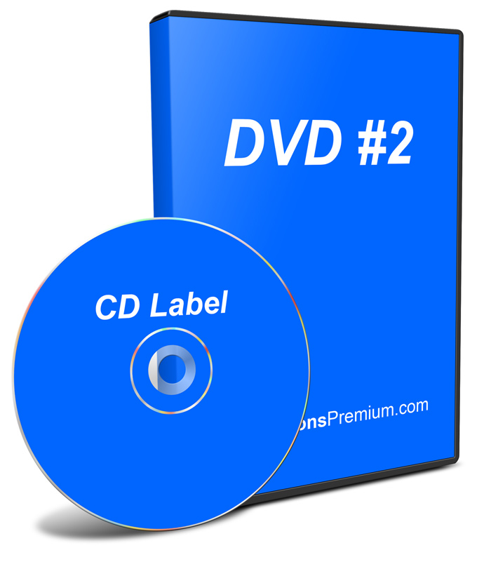 DVD Case With Disc Mockup Photoshop Action