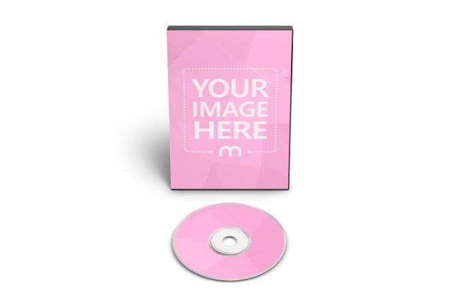 DVD Case and Disc Mockup Generator