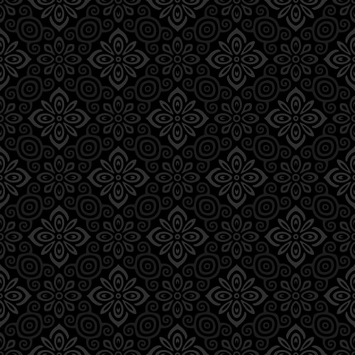 Dark Ornate Seamless Floral Pattern