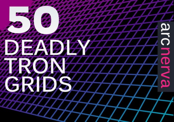 Deadly Tron Grids Brushes