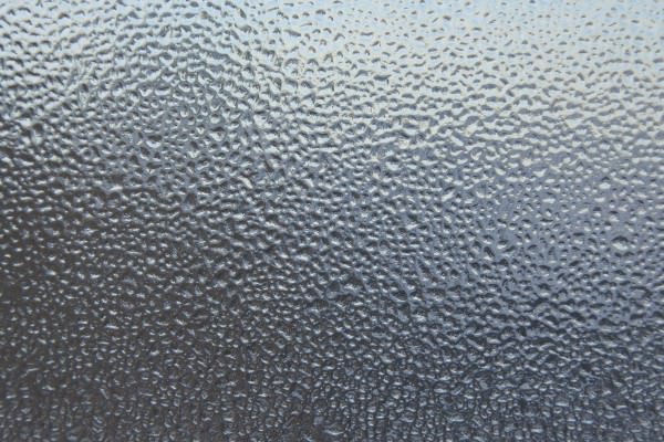 Dimpled Ice on Glass Texture