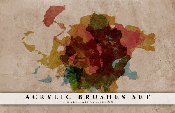 acrylic brush photoshop free download