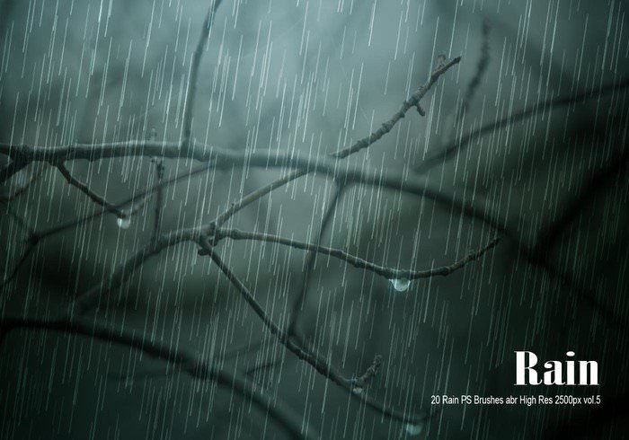 Download Awesome Rain Brushes