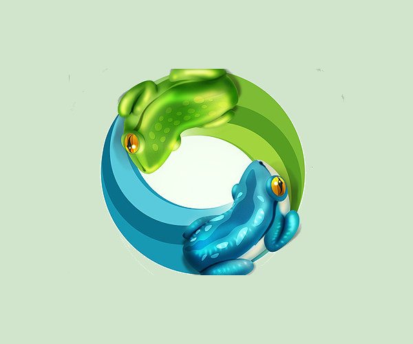 Download Colorful Frog logo 