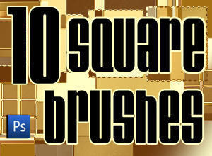 Download Free 10 Square Brushes