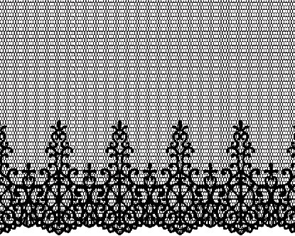 Download Free Dark Lace Trim Design PSD