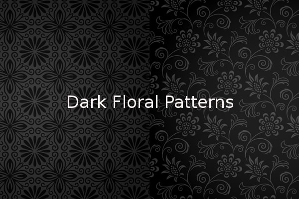 Download High Quality Dark Floral Patterns