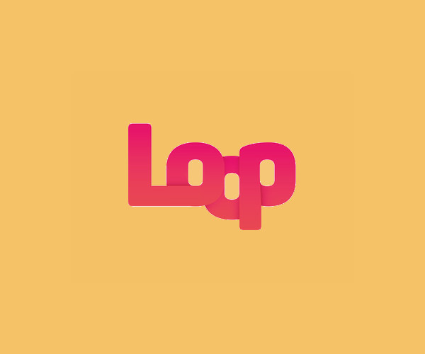 Download Pink Loop Logo For Free