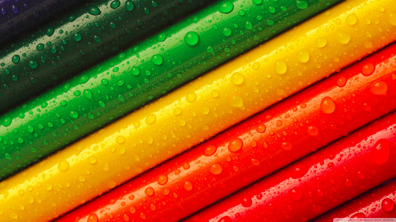 Download Rainbow Colored Pencils Pattern