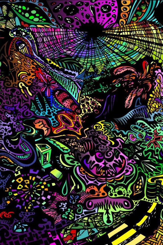 Download Dive into the Psychedelic Grunge Realm Wallpaper  Wallpaperscom