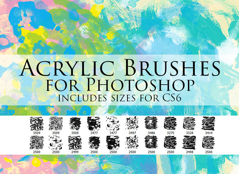 acrylic brush photoshop download