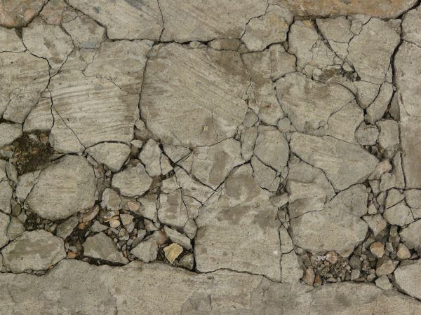 Extremely Cracked Concrete Texture Download