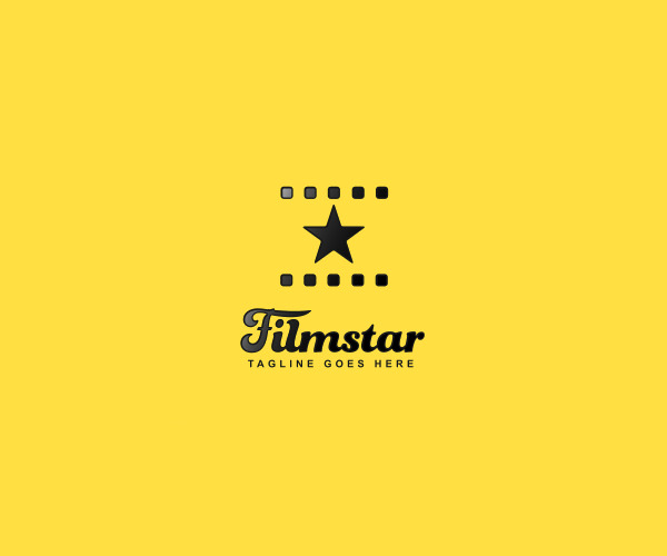 Film Star Logo Design For Free 