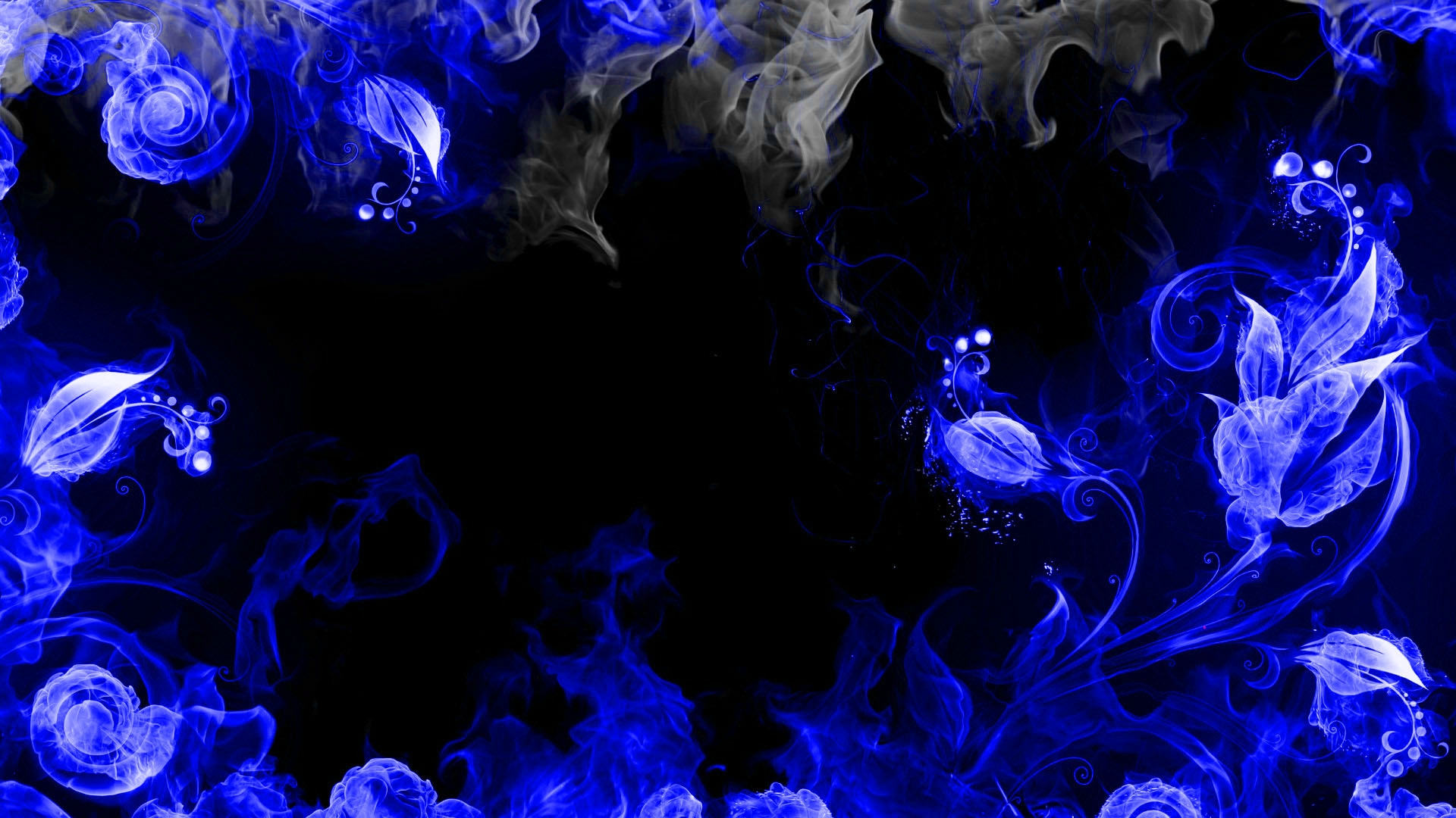 Free Blue & Black Backround Download