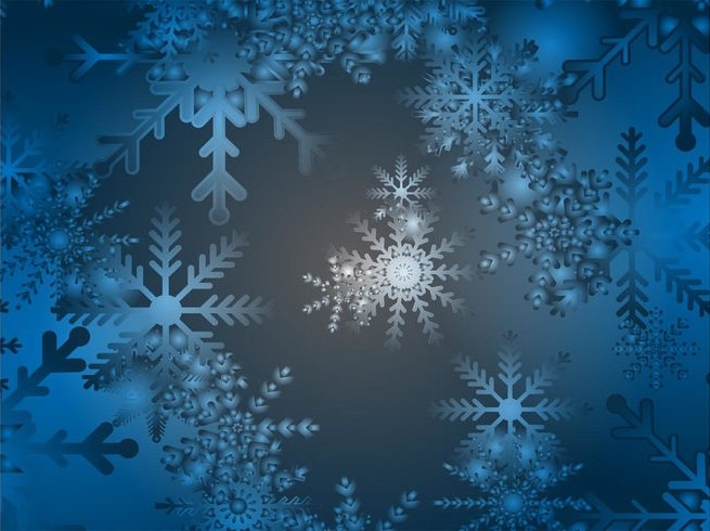 Free Blue Snow Gradient Background