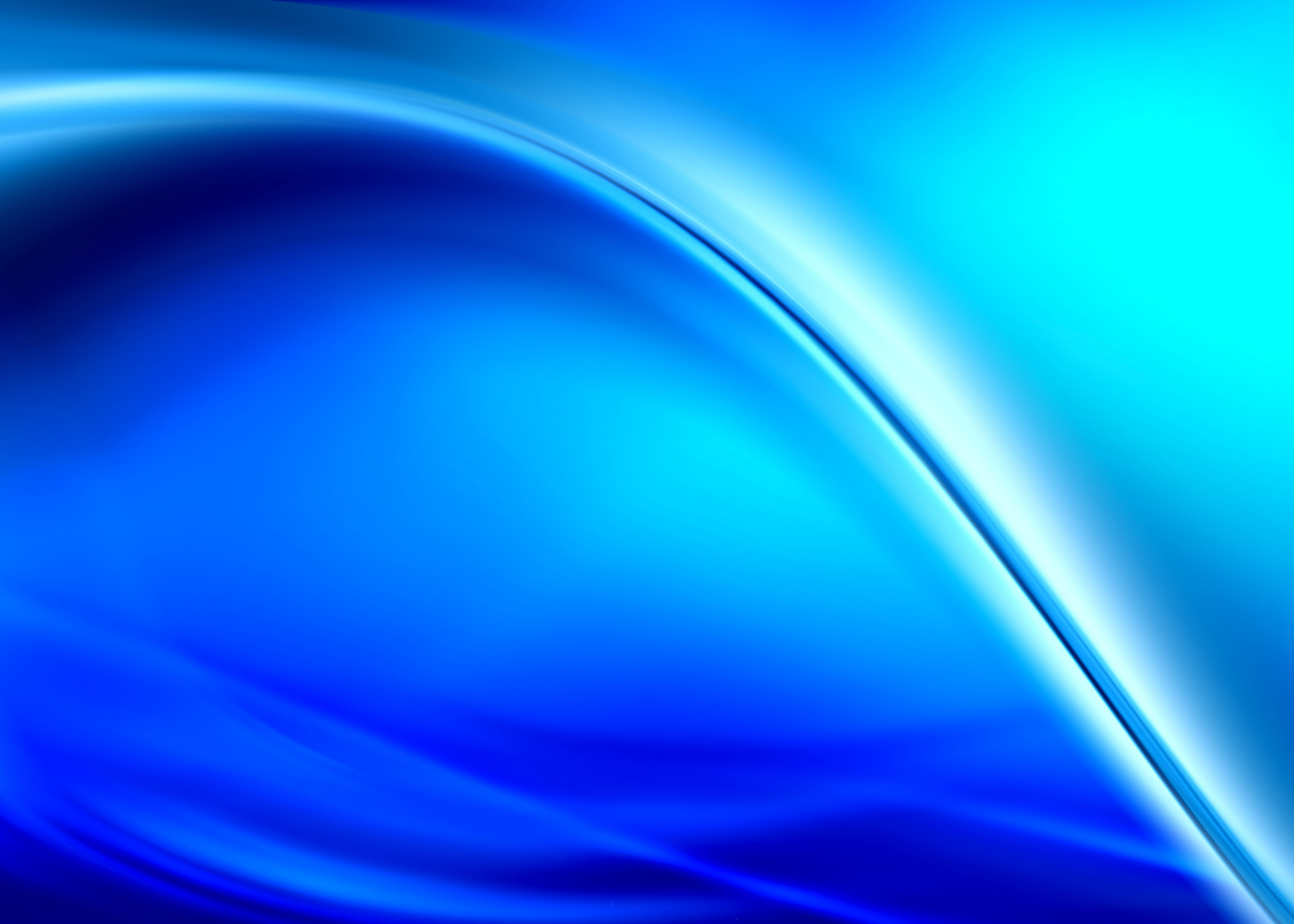 Free Cool Blue Wave Background