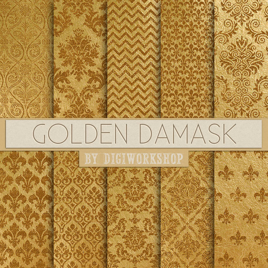 Free Gold Damask Patterns