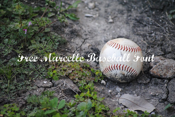 Free Marcelle Baseball Font For You