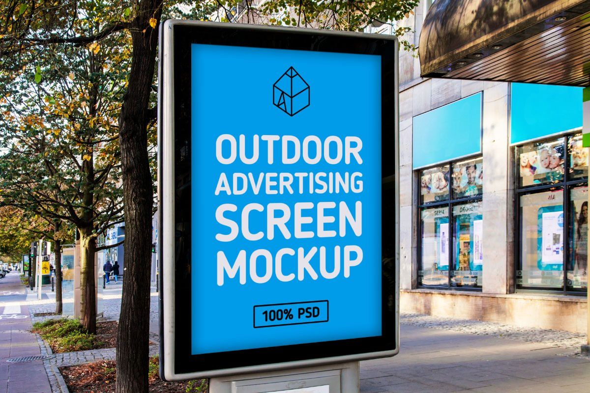 85+ Free PSD Outdoor Advertising MockUps | FreeCreatives
