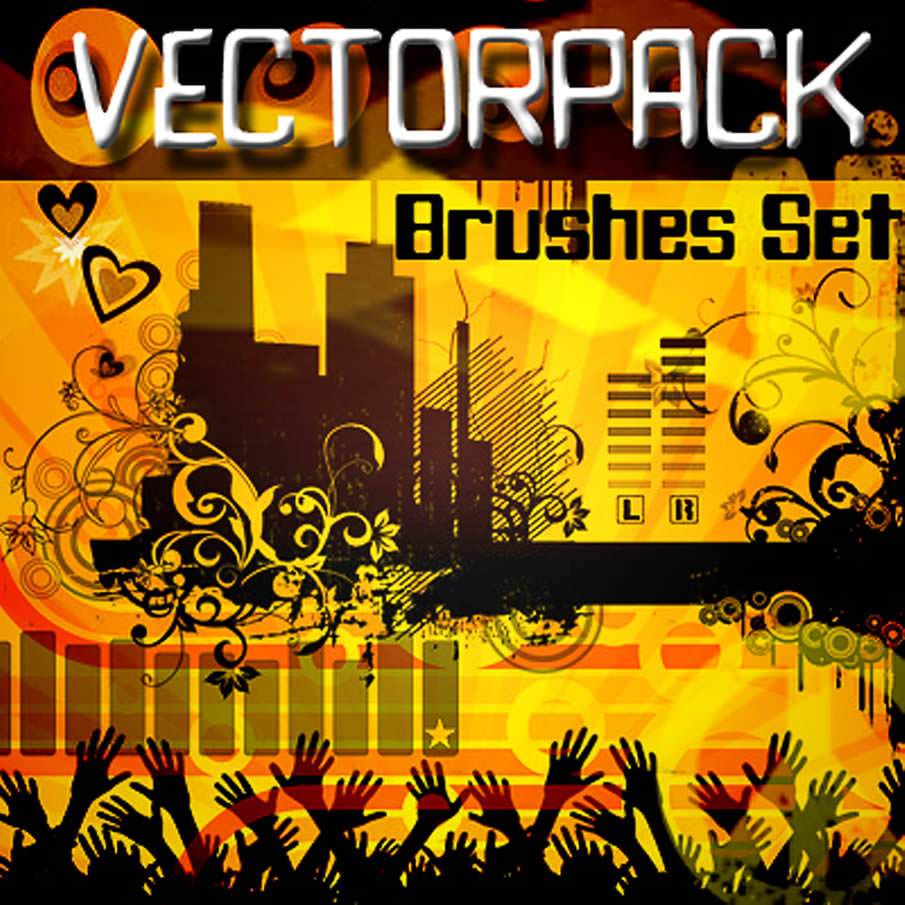 Free Vector Photoshop Brushes Pack