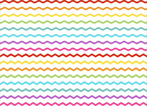 Free Wavy Lines Vector Pattern
