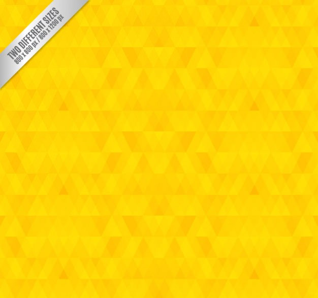 Geometric Yellow Background For Free