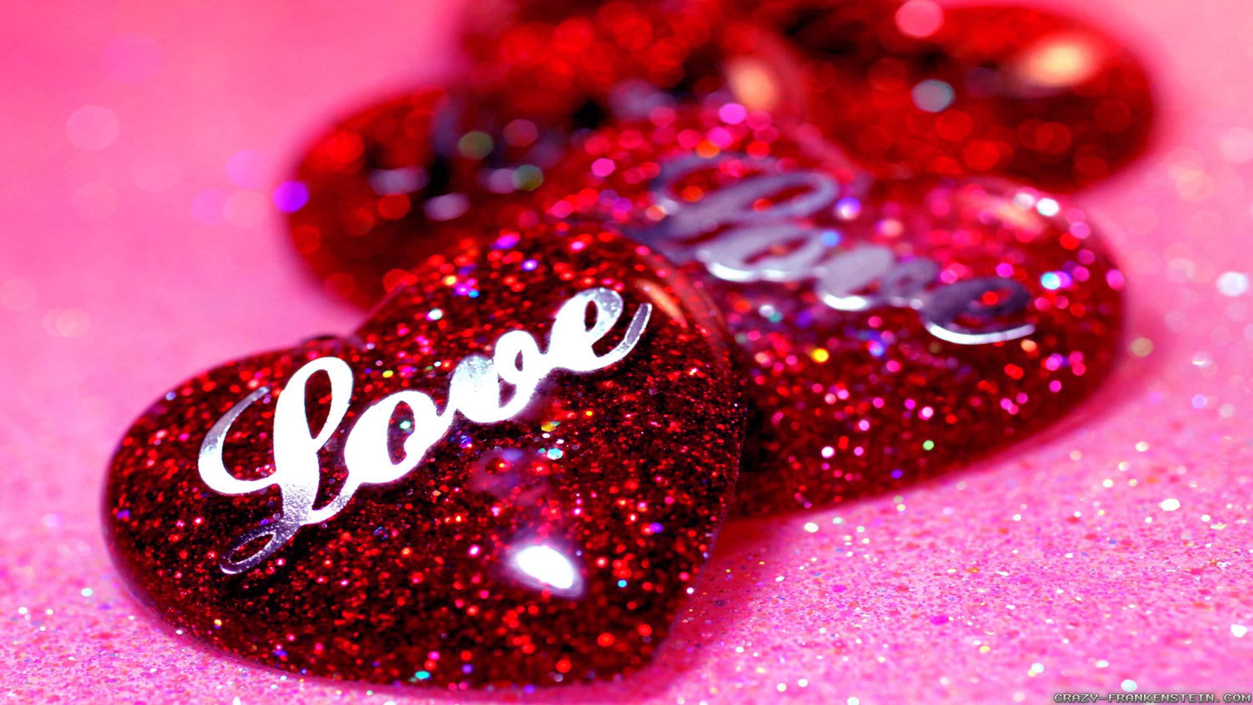 Glitter Love Free Wallpaper Background