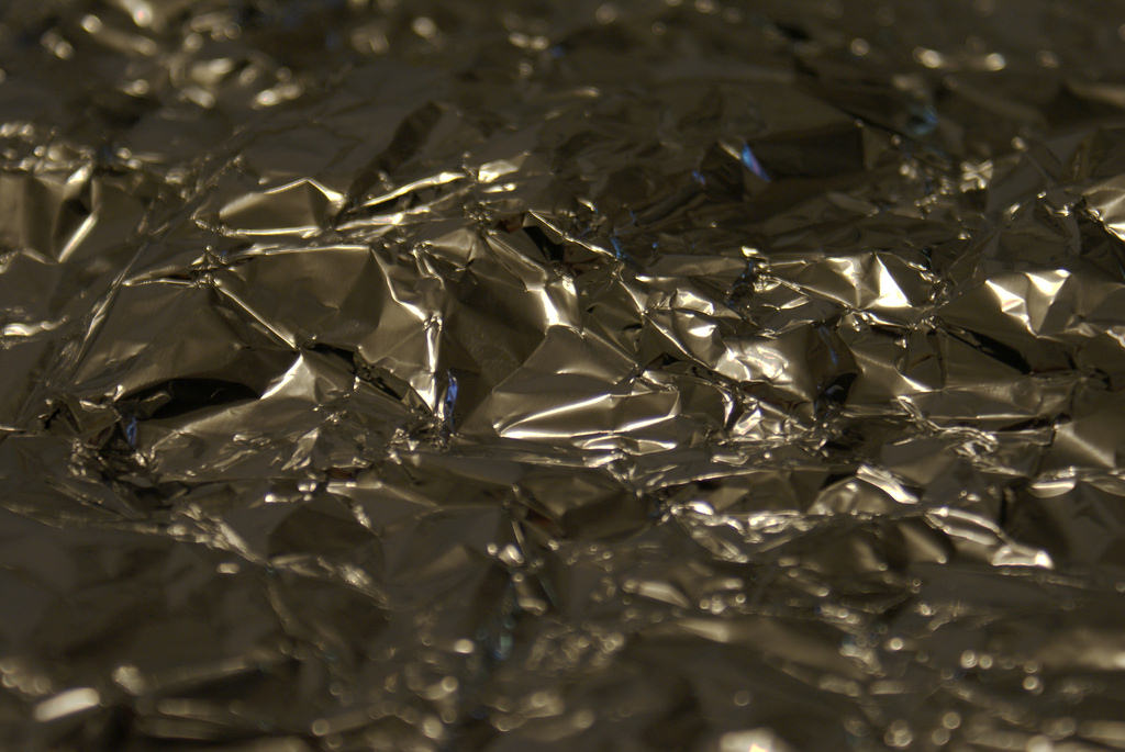Gold Foil Texture for Decorating Chocolates