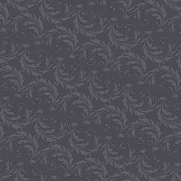 Grey Ornament Pattern Free Vector