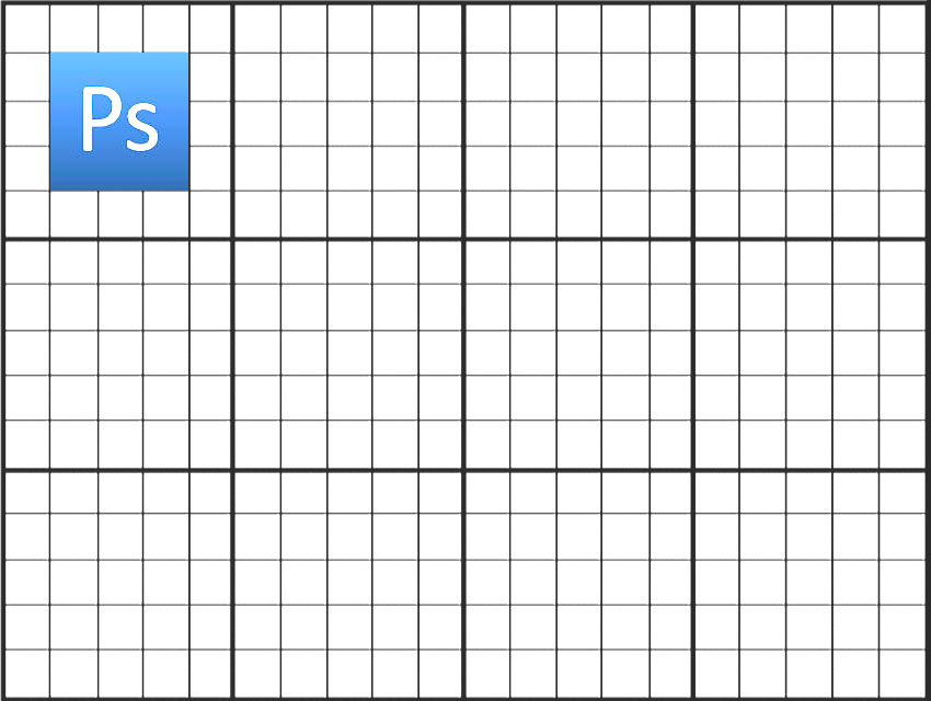 Grid Photoshop Brushes & Patterns