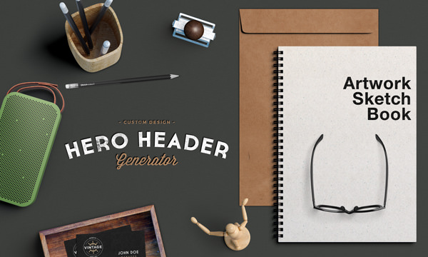 Hero-Header-Scene Mockup