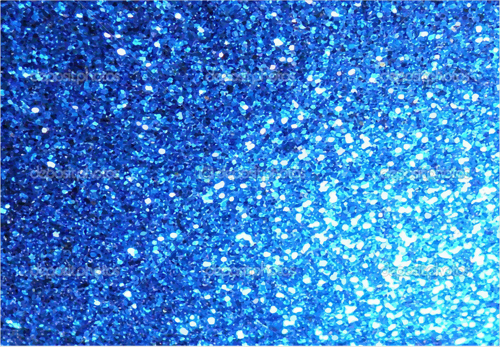 High Quality Blue Glitter Background