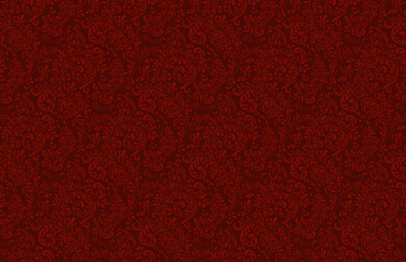 High Res Red Floral Pattern Wallpaper