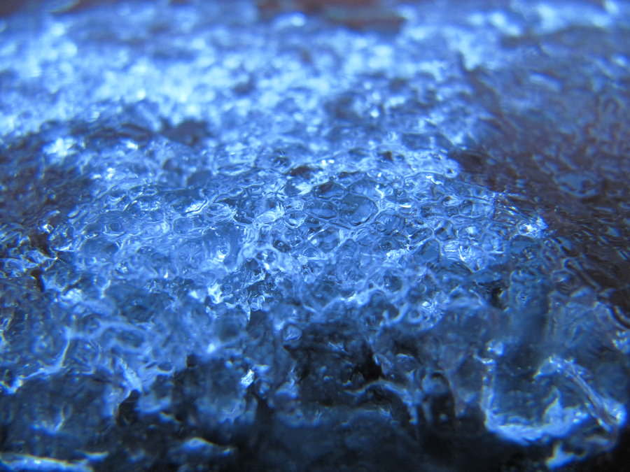 Ice Texture with Blurred Edges