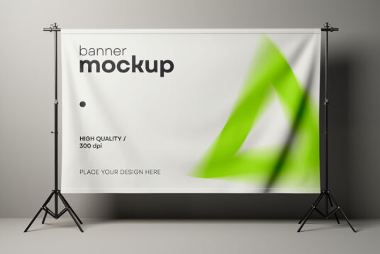 Indoor Banner Mockup