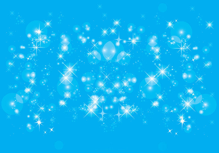 Light Blue Sparkle Background Free Download